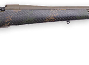 Weatherby MBC20N338WR0B Mark V Backcountry 2.0 338 WBY RPM 4+1 18" Barrel, Patriot Brown Cerakote Metal Finish, Brown Sponge Pattern Black Peak 44 Blacktooth Stock, Muzzle Brake, TriggerTech Trigger