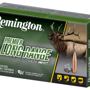 Remington Ammunition R28829 Premier Long Range 7mmPRC 175gr Speer Impact 20 Per Box/10 Case