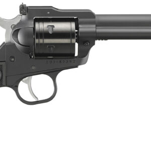 Ruger 2032 Super Wrangler  22  LR/22 WMR 6 Shot 5.50" Black Cerakote Steel Barrel & Frame, Black Cylinder, Black Checkered Polymer Grip, Transfer Bar Safety, Exposed Hammer