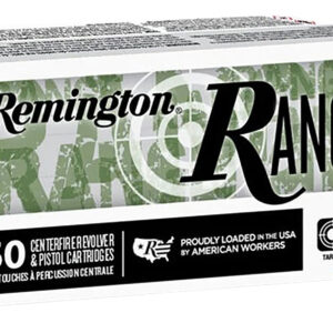 Remington Ammunition R27778 Range  9mmLuger 115gr Full Metal Jacket 50 Per Box/20 Case