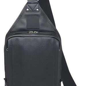 Gun Tote'n Mamas/Kingport GTM108BK Sling Backpack  Black Leather Includes Standard Holster