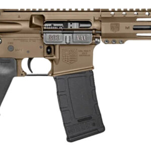 Diamondback DB1915B061 DB15  300 Blackout 28+1 10", FDE, Carbon Lower, 9" M-LOK Handguard, Black Padded Buffer Tube/Magpul Grip