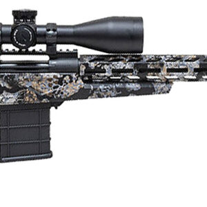 Howa HCRA65CSKY M1500 APC Chassis 6.5 Creedmoor 24" Heavy Barrel 10+1 (3), Kryptek Skyfall Camo, Luth-AR MBA-4 Stock with Aluminum Chassis, 4-16x50 Scope, Bipod & 2 Grips
