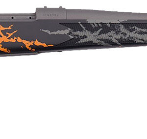 Weatherby VYH223RR2B Vanguard Compact Hunter 223 Rem 5+1 20", Tungsten Gray Barrel/Rec, Black w/Gray & Orange Sponge Accents Monte Carlo Stock, Accubrake Muzzle Brake