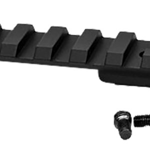 Warne V48420MOA Vapor Picatinny Rail Black Anodized Aluminum Ruger American Short Action, 20 MOA