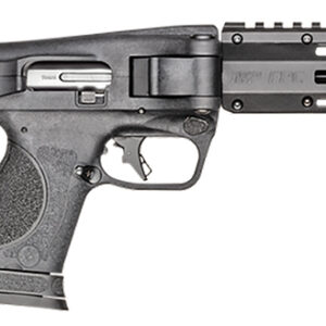 Smith & Wesson 12576 M&P FPC  9mm Luger 10+1 16.25" Black Oxide Steel Barrel, Black Anodized Aluminum Receiver, M-LOK Slots w/Picatinny Style Rail Handguard, Adjustable Black Synthetic Stock