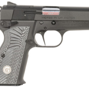 EAA GIRSAN 390430 MCP 35 PI Lightweight Compact Frame 9mm Luger 15+1, 3.88" Stainless Steel Barrel, Matte Black Optic Ready/Serrated Steel Slide, Black Aluminum Frame w/Beavertail, Ambidextrous