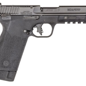 Smith & Wesson 13433 M&P 22 Magnum  22 WMR 30+1 (2) 4.35" Tempo Barrel System, Black, Polymer Frame with Pic. Rail, Optic Cut Slide, Fiber Optic Sight, Flat Faced Trigger, Ambi Controls
