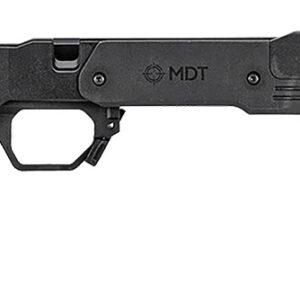 Mdt Sporting Goods Inc 105051BLK XRS Chassis Black Aluminum Core with Polymer Panels, Adj. Cheekrest, M-LOK Forend, Interchangeable Grips, AICS Mag Compatible, Fits CZ 457