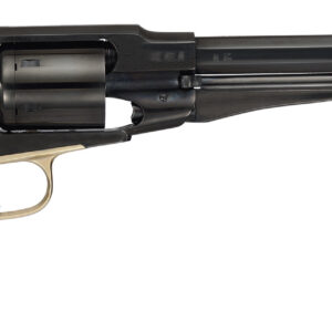 Cimarron PREACHER 1858 Preacher 45 Colt (LC) 44 Cal 6 Shot 8" Blued Barrel/Blued Cylinder/Blued w/Gold Frame Walnut Grip