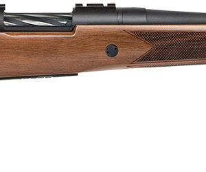 Mossberg 28176 Patriot  Full Size 400 Legend 4+1 20" Matte Blued Threaded Barrel, Matte Blued Drilled & Tapped Stainless Steel Receiver, Fixed Walnut Stock, Right Hand