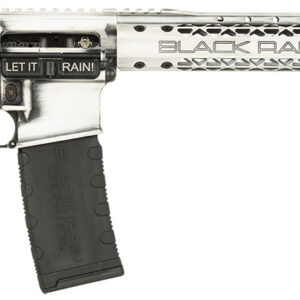 Black Rain Ordnance BROFUSIONWB Spec15 Fusion 5.56x45mm NATO 30+1 16", White Battleworn, 12" M-LOK, MFT EPG16 Grip/Minimalist Stock