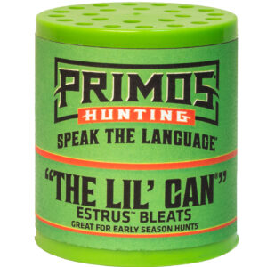 Primos 731 The Lil' Can  Call Attracts Deer Green Plastic