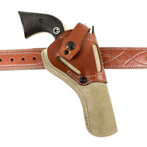 DeSantis Gunhide 189NJ3UZ0 Wild Hog  OWB Natural Leather Belt Fits Heritage Rough Rider 6.50 Ambidextrous