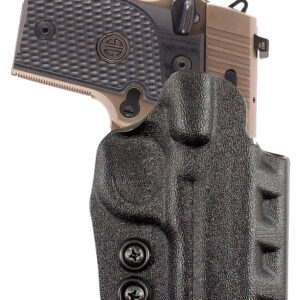 DeSantis Gunhide D94KA1RZ0 Cazzuto  OWB Black Kydex Paddle Fits S&W M&P 9 Shield EZ Right Hand