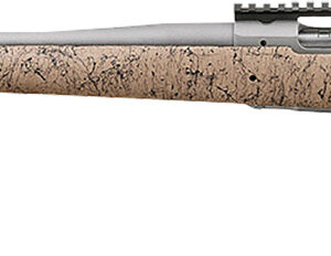 Ruger 57161 Hawkeye FTW Hunter Full Size 6.5 Creedmoor 4+1 22" Matte Stainless Threaded Barrel, Stainless Steel Receiver w/Picatinny Rail, Speckled Tan/Black HS Precision Synthetic Stock, Left Hand