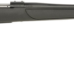 Weatherby VTX243NR2T Vanguard Obsidian Full Size 243 Win 4+1 22"  Blued #2 Contour Threaded Barrel, Blued Drilled & Tapped Steel Receiver, Black Monte Carlo Synthetic Stock