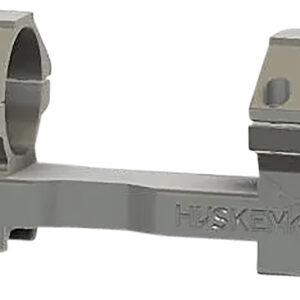 Huskemaw Optics 20CRB Crossfield Scope Mount/Ring Combo Silver 60 MOA