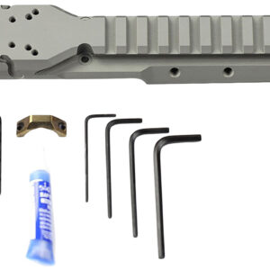 Samson 030026511 Hannibal Rail for Ruger Mini-14 or Mini-30 (2008 or Later)  Natural Gray 0 MOA