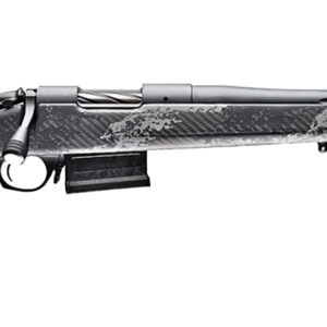 Bergara Rifles B14S754 B-14 Crest 22-250 Rem 5+1 20" Sniper Gray Cerakote #5 Contour Threaded Barrel, Sniper Gray Cerakote Steel Receiver, Black & Gray Sponge Fixed Carbon Fiber Stock