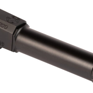 SilencerCo AC2290 Threaded Barrel  3.50" 9mm Luger, Black Nitride Stainless Steel, Fits S&W M&P Shield