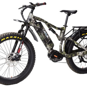 Bakcou E-bikes BS19KRYB25 Storm 25 Large Kryptek Altitude 19" w/Stand Over Height of 30.50" Frame, Sram 9sp, 40t Front & Sram 11-34t Rear Cassette Bafang M620 Ultra Motor