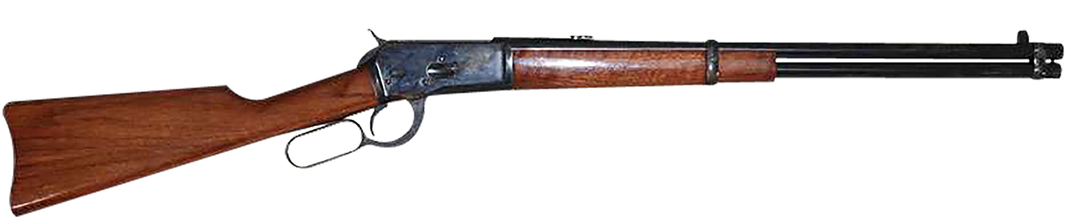 Cimarron AS632 1892 Carbine Full Size 44 Mag 10+1 20" Blued Round Barrel, Color Case Hardened Steel Receiver Walnut Fixed Stock, Right Hand