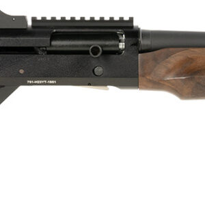 MAC 21000122 2 Tactical 12 Gauge Bolt 3" 5+1, 18.50" Black Anodized Steel Barrel, Drilled & Tapped/Picatinny Rail Black Anodized Receiver, Turkish Walnut Wood Stock