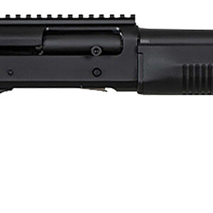 MAC 21000154 1014 Breacher 12 Gauge Semi-Auto 3" 5+1 18.50" Black Anodized Steel Barrel, Black Anodized Picatinny Rail Receiver, Black Pinned Fixed Synthetic Stock, Black Polymer Grip