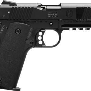 Hammerli Arms 5170502 Forge H1  Compact 22 LR 12+1 4.25" Matte Black Steel Threaded Barrel, Black Cerakote Serrated Slide, Black Aluminum Frame w/Beavertail, Black Polymer Grip