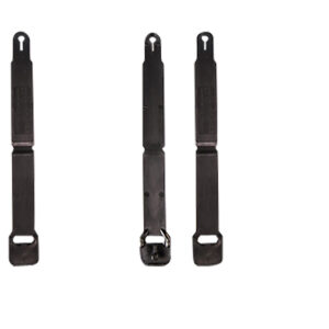 High Speed Gear 91SC12BK MOLLE Clips  Short, Black Injection Molded Fits MOLLE (12 Pack)