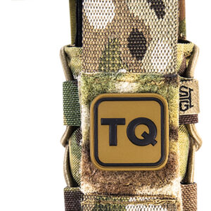 High Speed Gear 11TQ00MC TACO  Tourniquet Pouch, Multi-Cam Nylon with Velcro Closure, Fits MOLLE, Compatible with Most Windlass-Style Tourniquets, Includes TQ Patch