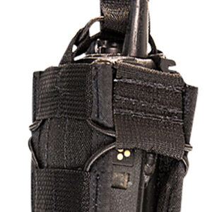 High Speed Gear 11MAC0BK TACO  Multi-Access Comm Holder, Black Nylon with Bungee Pull Tongue, Fits MOLLE