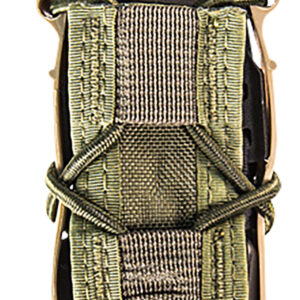 High Speed Gear 11PT00OD TACO Mag Pouch Single, OD Green Nylon, Mounts to MOLLE & 2" Wide Belts