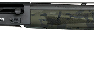 Mossberg 85166 940 Pro 12 Gauge 9+1 3" 24", Tungsten Gray Optic Cut Rec, Black Multicam Synthetic Furniture, Adj. Shim Stock, Gold Oversized Controls, HiViz Fiber Optic Sight, Ext. Chokes