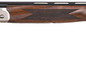 Mossberg 75482 Gold Reserve  Full Size 20 Gauge Break Open 3" 2rd 30" Blue Polished Vent Rib Barrel, Silver Polished Engraved Stainless Steel Receiver, Fixed Black Walnut Stock, Right Hand