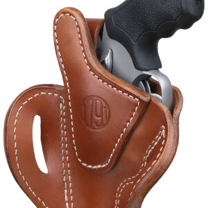1791 Gunleather RVHX2SCBRR RVHX-2S  OWB Size 02S Classic Brown Leather Fits Up to 3" Barrel, K/L-Frame, Belt Slide Right Hand