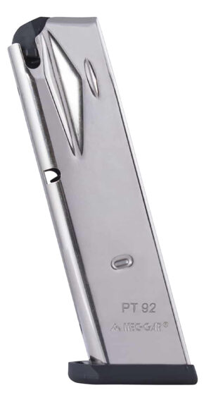Mec-Gar PT9215N Taurus PT92/99 15rd 9mm Compatible w/ Taurus PT92/99 Nickel