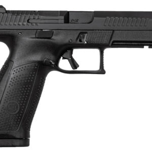 CZ-USA 91550 P-10 F  9mm Luger 19+1 5.10" Black Steel Barrel, Black Nitride Optic Ready/Serrated Steel Slide, Black Polymer Frame w/Picatinny Rail, Ambidextrous