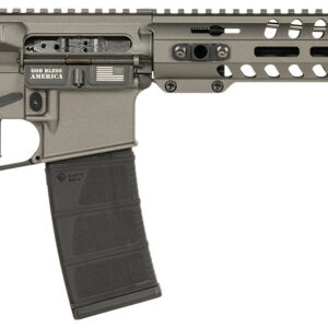 Patriot Ordnance Factory 02046 Minuteman  5.56x45mm 30+1 13.75" Black Steel Threaded Barrel, Tungsten Cerakote Receiver, 13" Renegade Rail Handguard