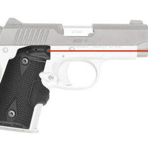 Crimson Trace 0152601 Lasergrips  Fits Kimber Micro 9, Red Laser Black Polymer