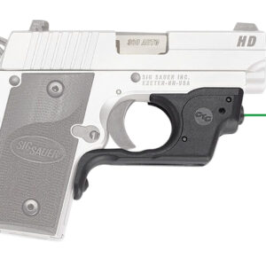 Crimson Trace 0147501 Laserguard  Sig P238/P938, Green Laser Black Polymer