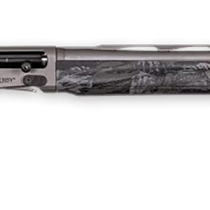 Weatherby XST1228SMG Sorix  Full Size 12 Gauge Semi-Auto 3.50" 2+1 28" Gray Cerakote Vent Rib Barrel & Drilled & Tapped Steel Receiver, Storm Camo Synthetic Stock w/Adj Shim, Ambidextrous