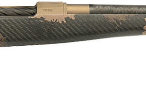 Fierce Firearms ROG65PRC20BRS Carbon Rogue  Full Size 6.5 PRC 3+1 20" Hand Lapped/Match Grade Threaded Barrel, Smoked Bronze Cerakote Steel Receiver, Sonora Ambush Camo Fierce Rogue Carbon Fiber Stock