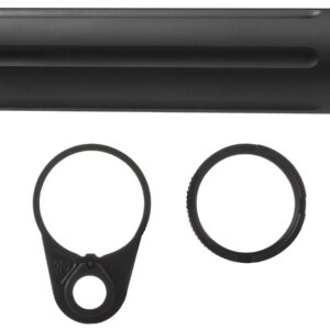 Primary Weapons 4G2BTPB-1F Castle Nut  7075 T-6 Aluminum Black Anodized