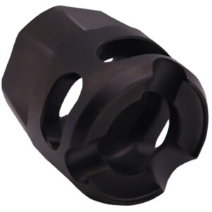 True Precision Inc TPYMICROBC Micro Compensator Y-Type Black DLC 416R Stainless Steel 1/2"x28 Threads 9mm/380 ACP