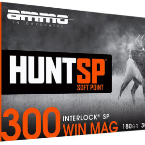 Ammo Inc 300WM10SPA20 Hunt  300Win 180gr Soft Point 20 Per Box/10 Case