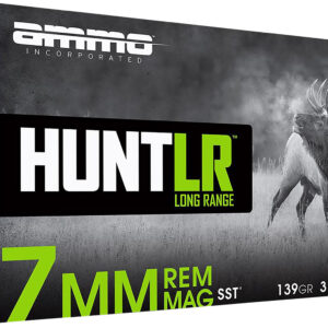 Ammo Inc 7MM139SSTA20 Hunt Long Range 7mm 139gr Super Shock Tip 20 Per Box/10 Case