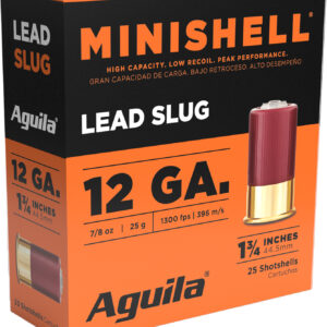 Aguila 1CHB1386 Minishell  12Gauge 1.75" 7/8oz 25 Per Box/10 Case