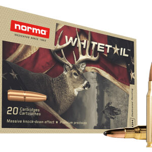 Norma Ammunition 20177672  Whitetail 30-30Win 150gr Soft Point 20 Per Box/10 Case